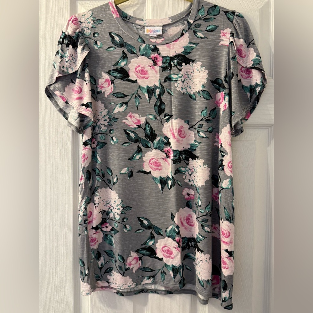 LuLaRoe Olive Top Size Medium